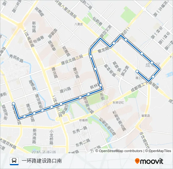 公交180路的线路图