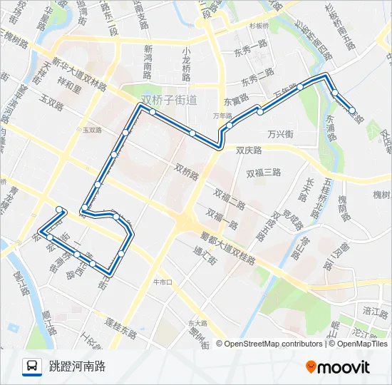 182路 Bus Line Map