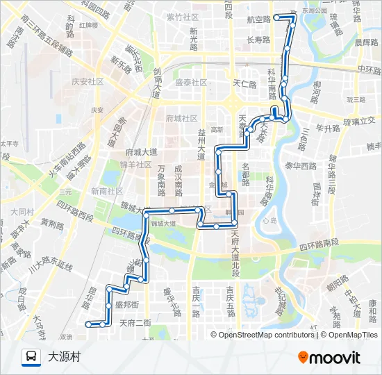 184路 Bus Line Map