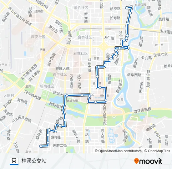 184路 Bus Line Map