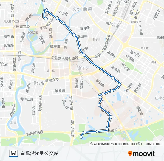 186路 Bus Line Map