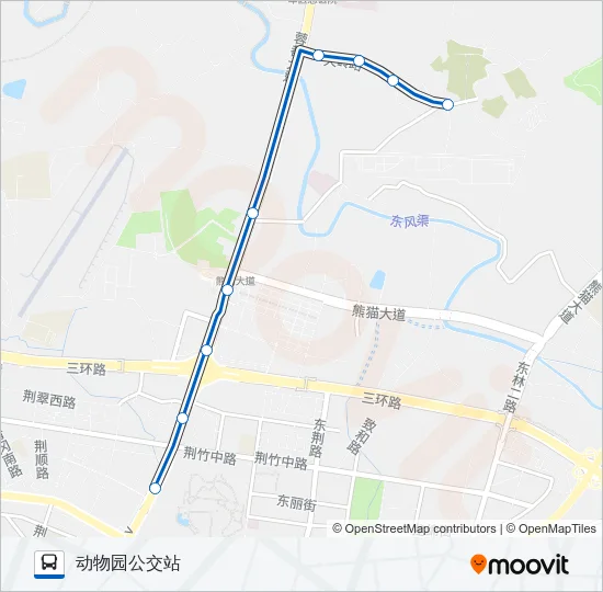 公交193路的线路图