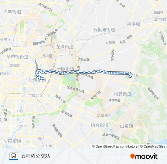 219路 bus Line Map