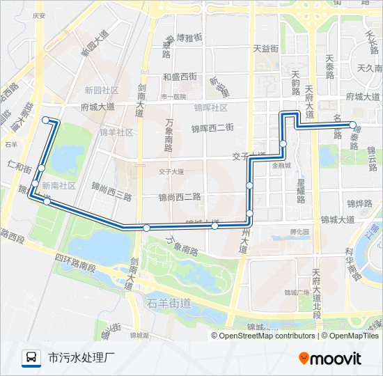 220路 bus Line Map
