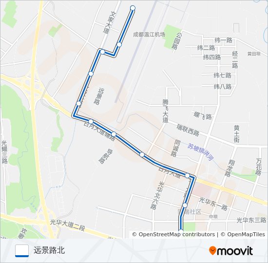 232路 bus Line Map