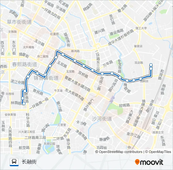 公交237路的线路图