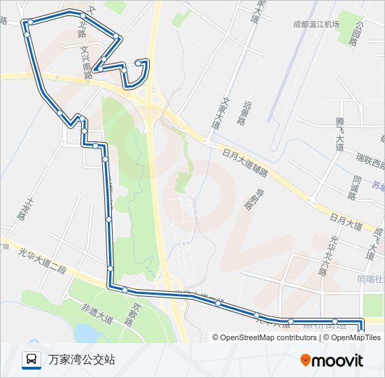 公交239路的线路图