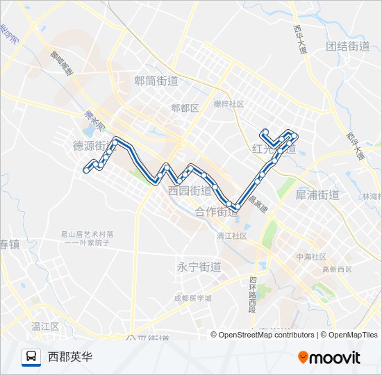 322路 bus Line Map