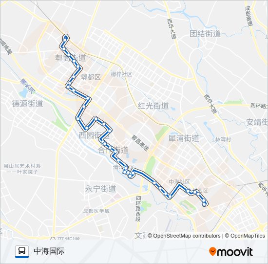 325路 bus Line Map