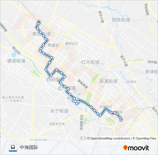325路 Bus Line Map