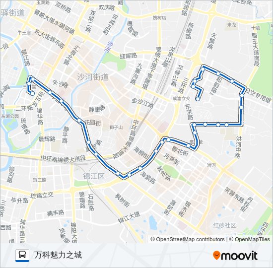 336路 bus Line Map