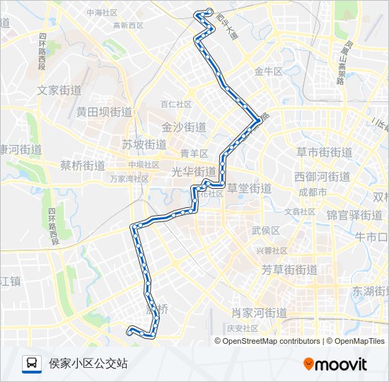 公交339路的线路图