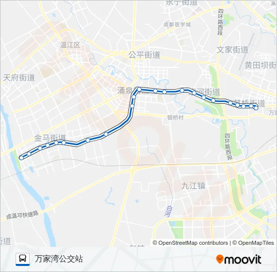 公交347路的线路图