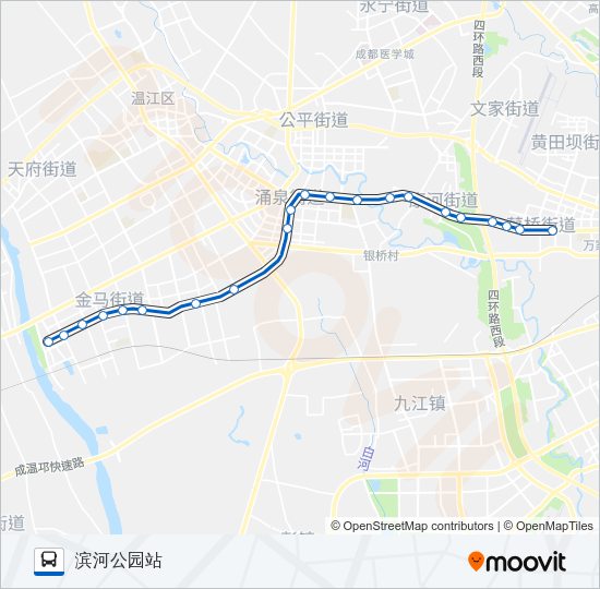 公交347路的线路图