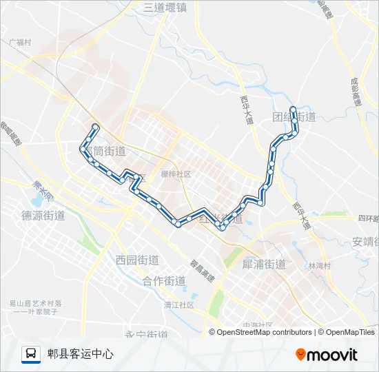 360路 Bus Line Map
