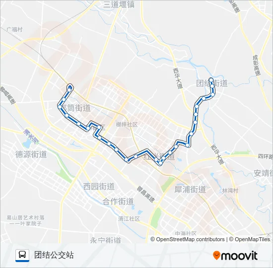 360路 Bus Line Map