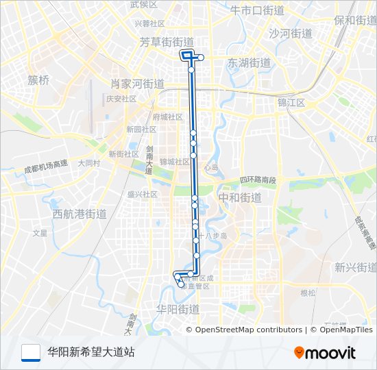 504路 bus Line Map