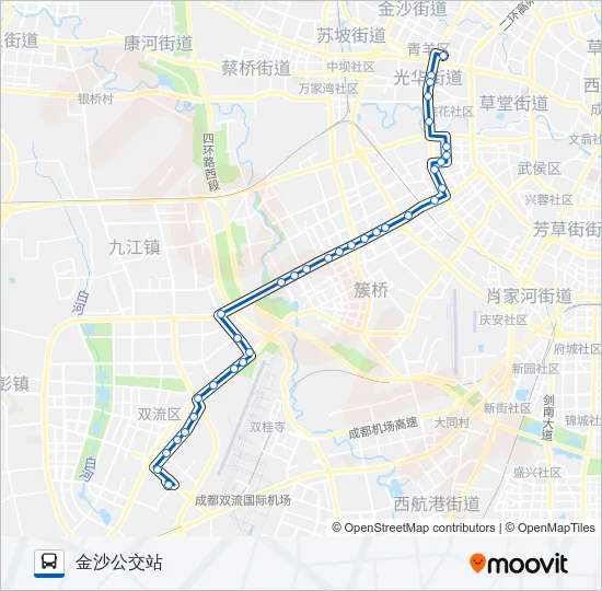 516路 Bus Line Map