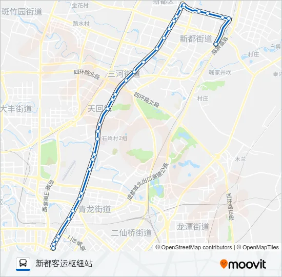 650路 Bus Line Map
