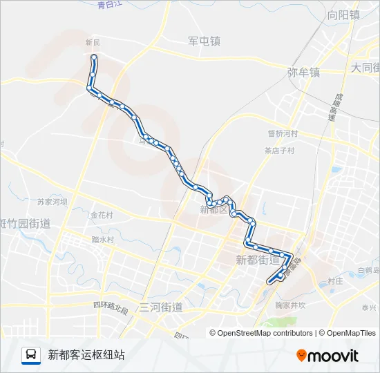 666路 Bus Line Map