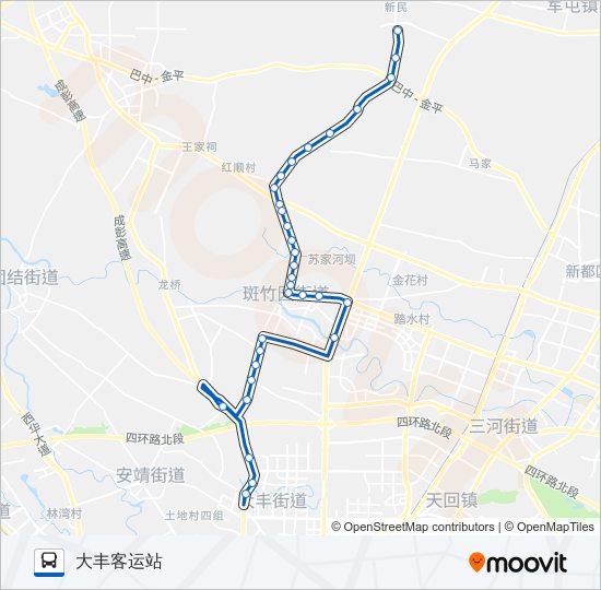 667路 bus Line Map