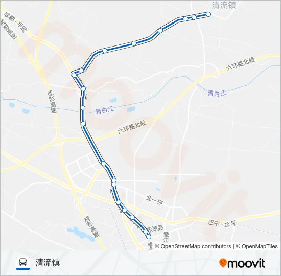 670路 Bus Line Map