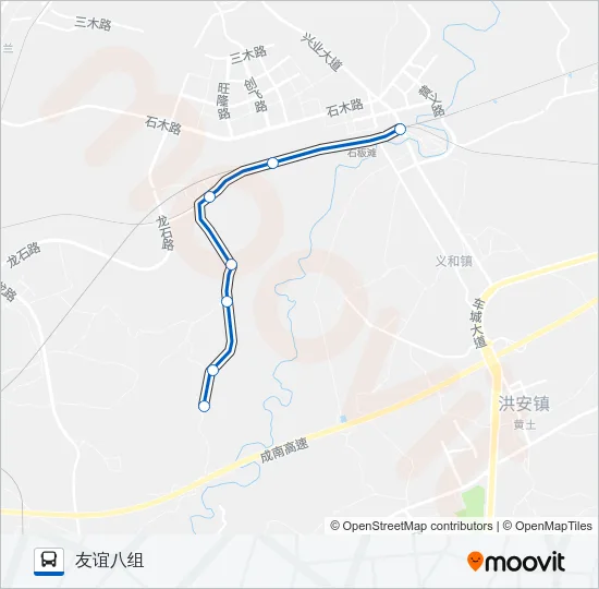 公交677路的线路图