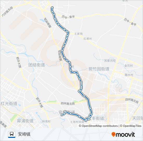 678路 bus Line Map