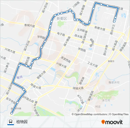 682路 Bus Line Map