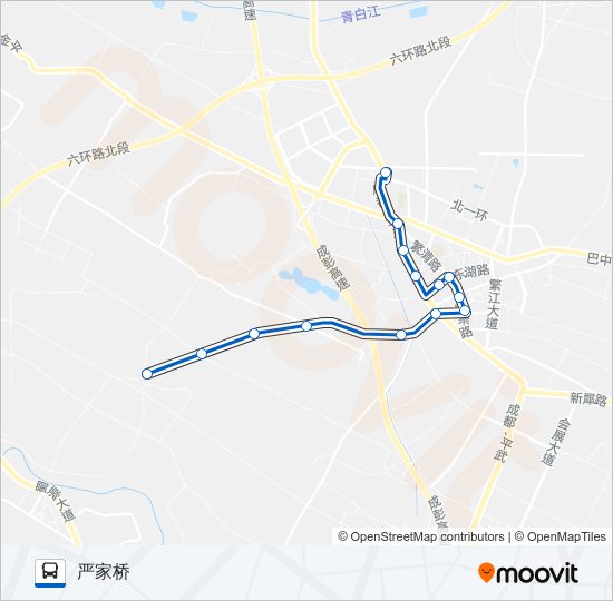 686路 bus Line Map