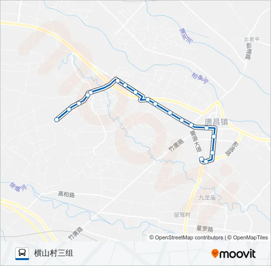 741路 Bus Line Map