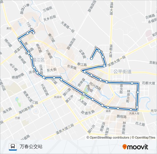 780路 bus Line Map