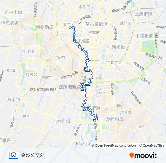 801路路线:日程,站点和地图