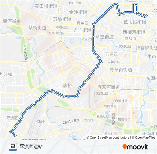 802路 Bus Line Map