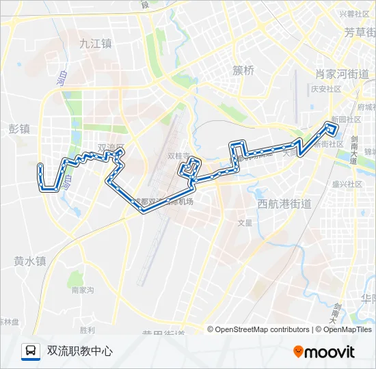 公交804路的线路图