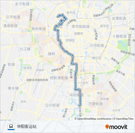 805路 Bus Line Map