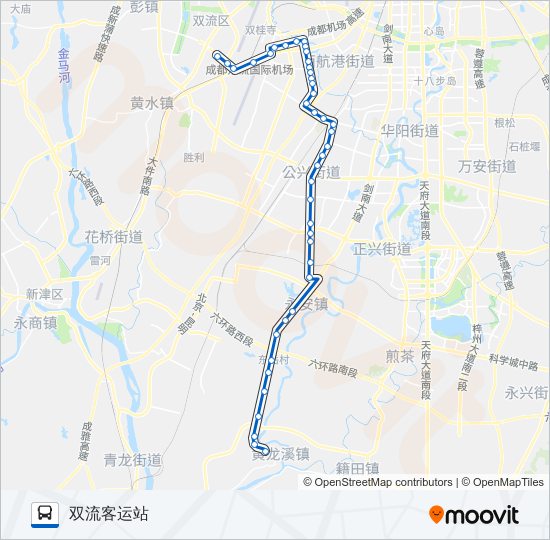 808路 bus Line Map