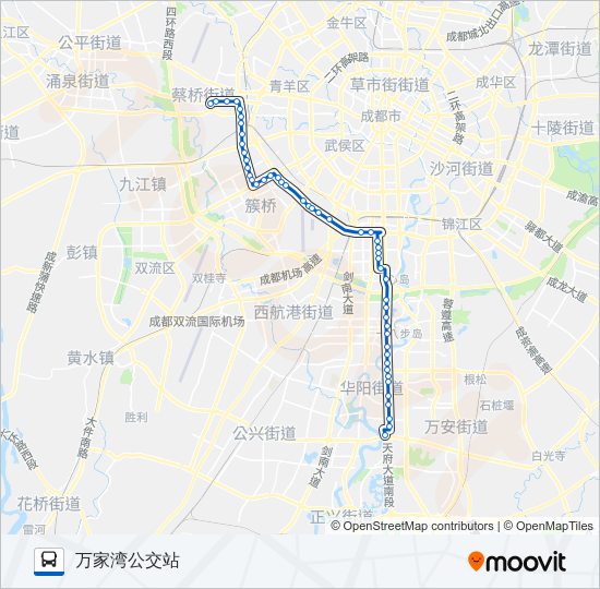 809路 bus Line Map