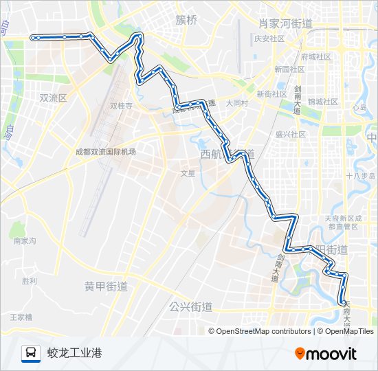 813路 bus Line Map