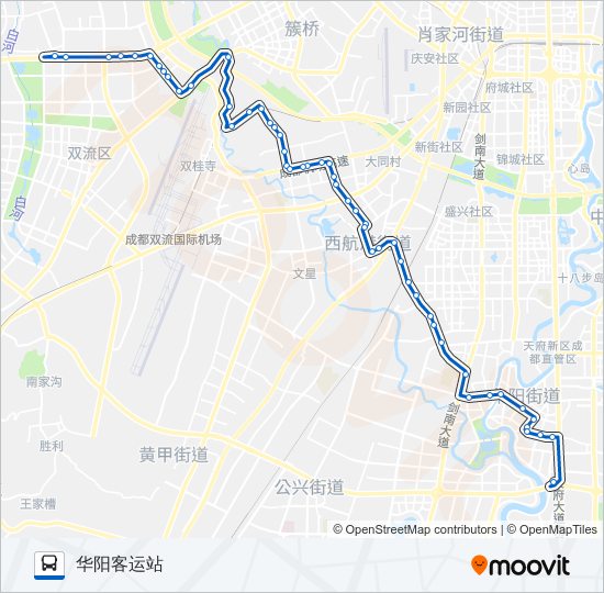 813路 bus Line Map