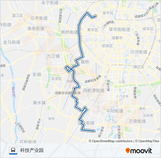 822路 bus Line Map