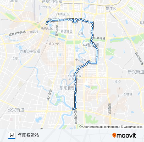 823路 bus Line Map