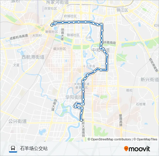 823路 Bus Line Map