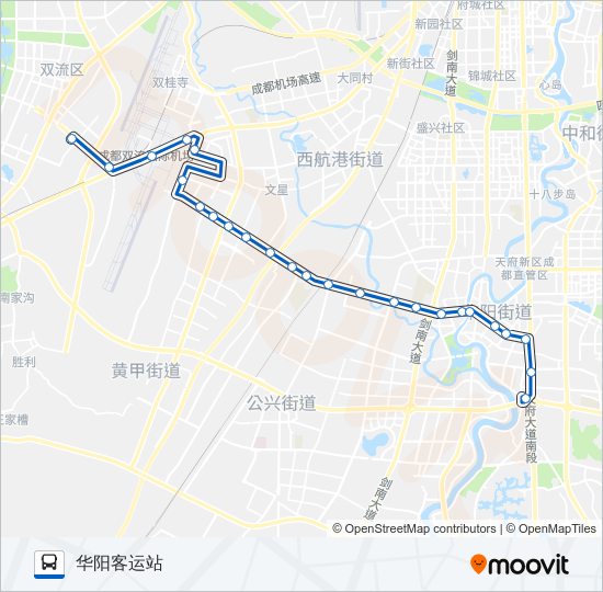 828路 bus Line Map