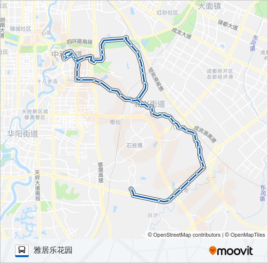 833路 bus Line Map