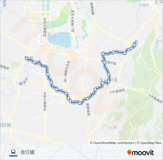 837路 bus Line Map