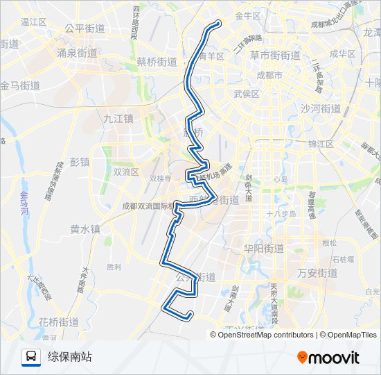 846路 bus Line Map