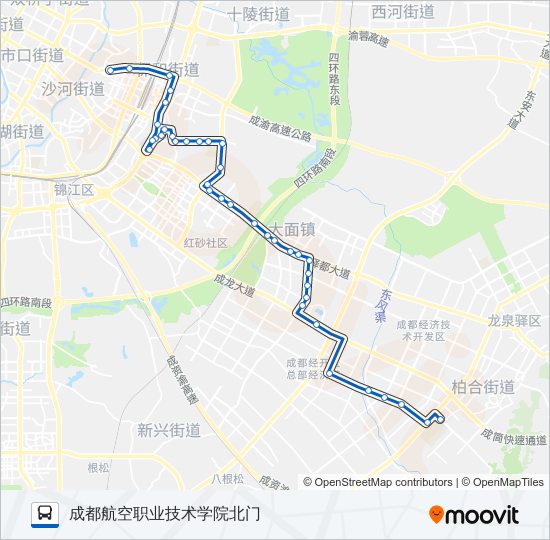 856路 bus Line Map