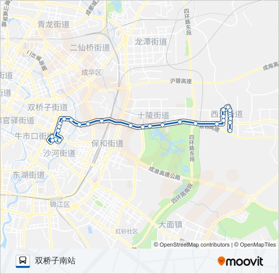 858路 bus Line Map