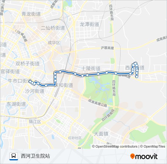 858路 bus Line Map